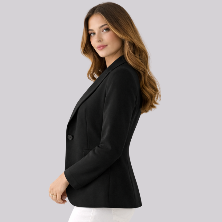 Women’s Fitted Blazer Jacket for Spring & Everyday Wear